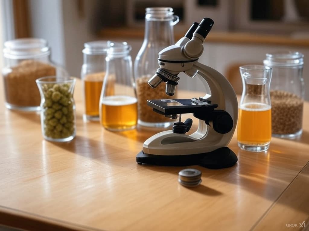 Microscopy and Home Brewing